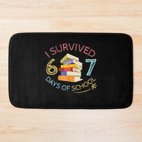 Item preview, Days Survived Classic 67 Meme Funny I Student 67 of School Teacher designed and sold by SteveSaccoro.
