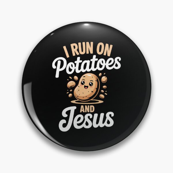 Item preview, Run On Potatoes And Jesus designed and sold by KelseyYasuko.