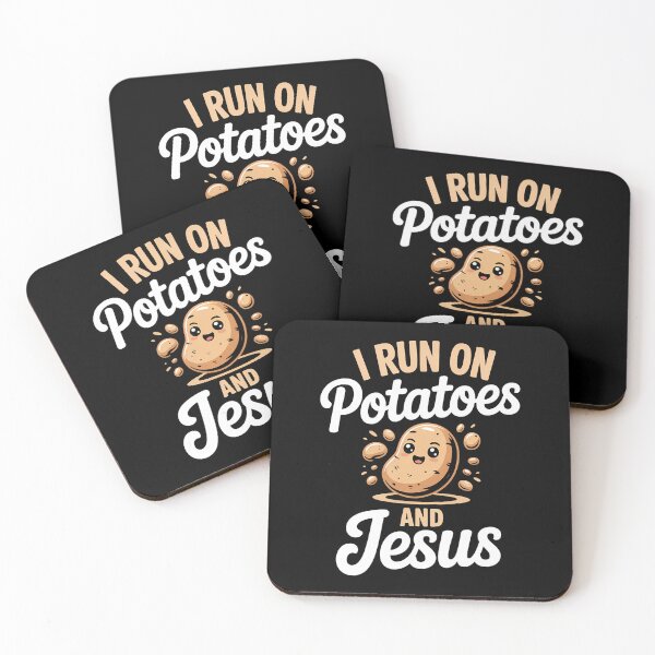 Item preview, Run On Potatoes And Jesus designed and sold by KelseyYasuko.