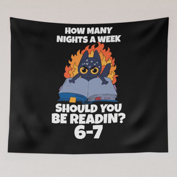 Item preview, How Six Teacher Seven Quote Week Book A Humor Nights Funny Reading Many designed and sold by PEDDAKAPRADEEP.