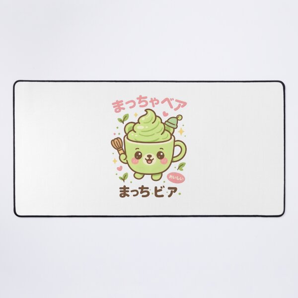 Item preview, Kawaii Matcha Latte Bear • Cute Pastel Japanese Drink Character • Matcha Lover Gift designed and sold by Snackwear Apparel.