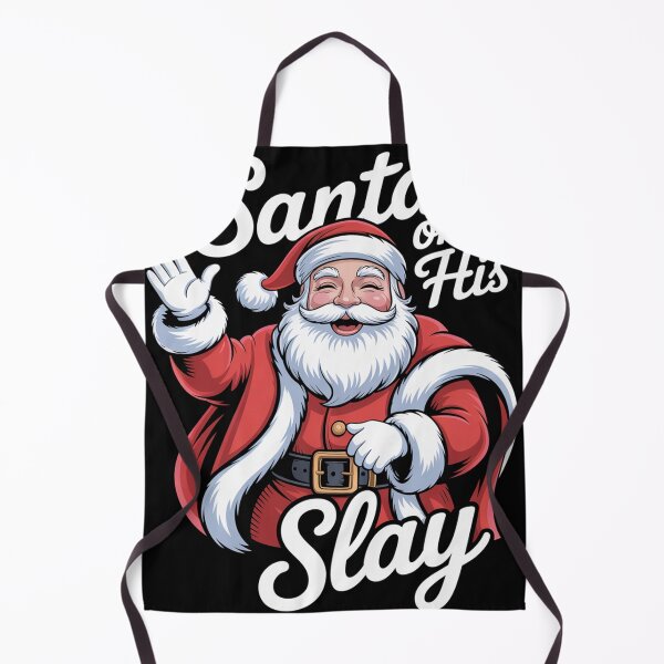 Item preview, Santa On His Slay Christmas Season Party designed and sold by MeowtivationP.