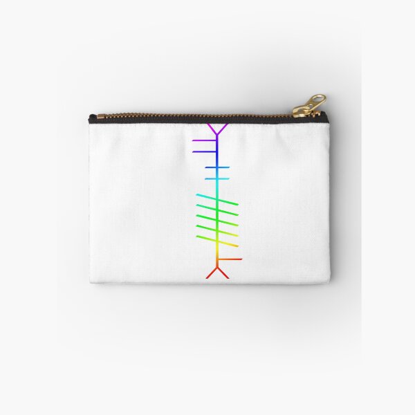 Item preview, Irish Ogham - "Brod" (Pride) - Rainbow designed and sold by EchoTheBard.