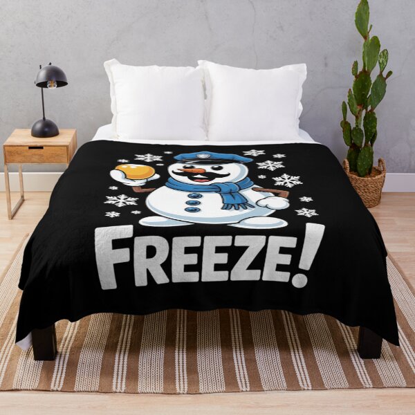 Item preview, Cop Snowman Freeze Christmas Party designed and sold by HaileyRobel.