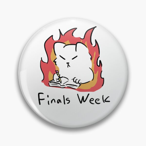 Item preview, Finals week cat designed and sold by Depressed-cat.