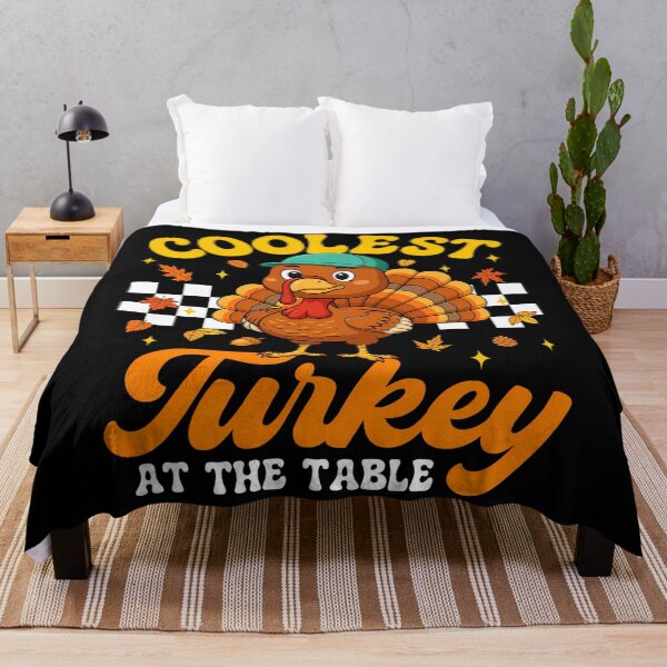 Item preview, Turkey Day Vintage At Thankful Table Turkey Happy Coolest designed and sold by GeoroSturgis.