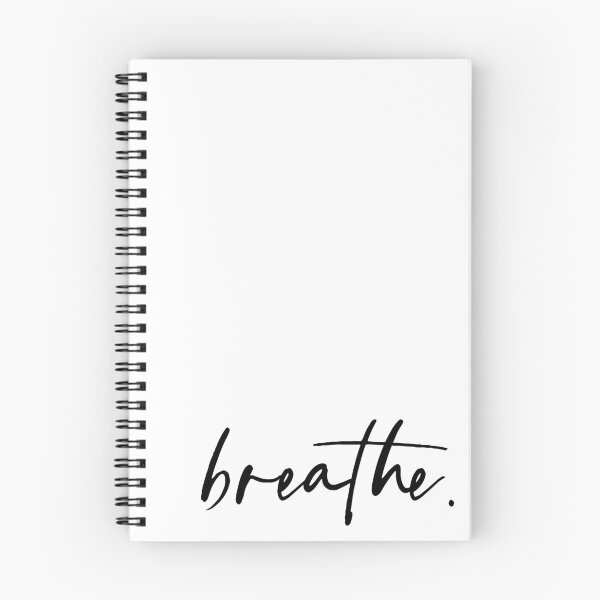 Item preview, Handwritten Breathe Reminder Handwritten Minimalist Design designed and sold by jocelyndiebolt.