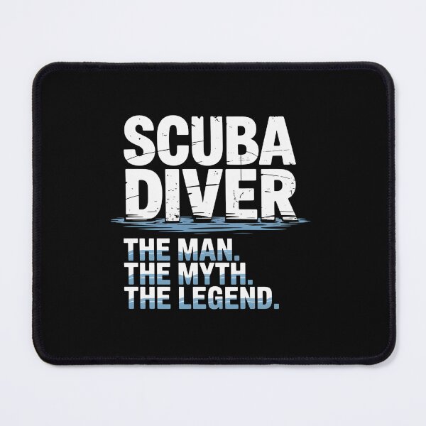 Item preview, Scuba Diver Diving The Man Myth Legend designed and sold by MeowtivationP.