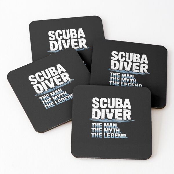 Item preview, Scuba Diver Diving The Man Myth Legend designed and sold by MeowtivationP.