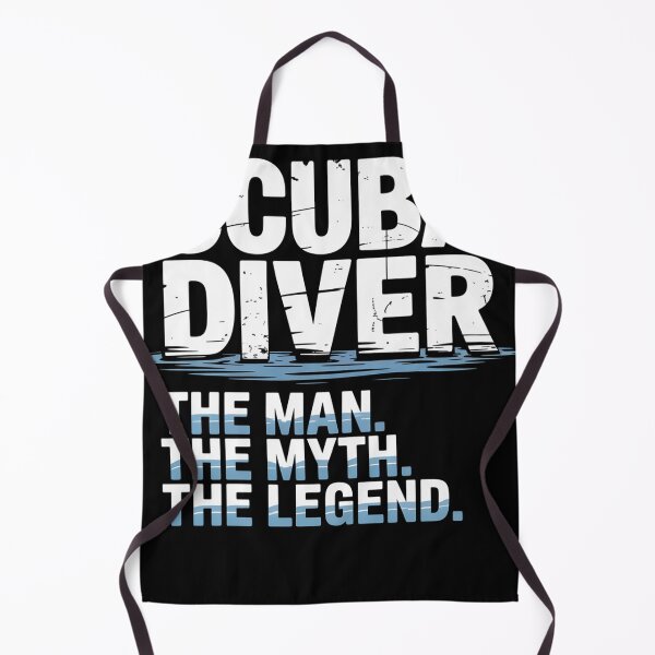 Item preview, Scuba Diver Diving The Man Myth Legend designed and sold by MeowtivationP.