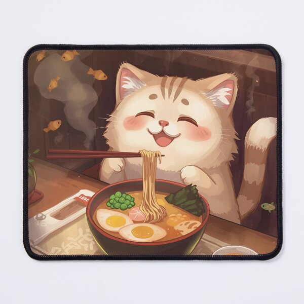 Item preview, Ramen Time Whiskers designed and sold by Vvmd.