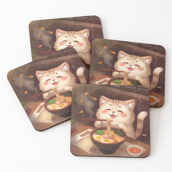 Item preview, Ramen Time Whiskers designed and sold by Vvmd.