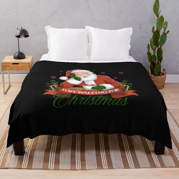 Item preview, Just Waiting For Christmas Funny Santa Claus Men Women Kids designed and sold by MOHITSALVI.