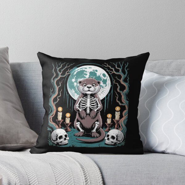 Item preview, Cool Otter Skeleton Halloween Christmas Birthday designed and sold by RayArmstrong.