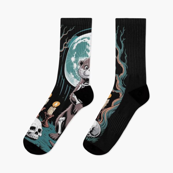 Item preview, Cool Otter Skeleton Halloween Christmas Birthday designed and sold by RayArmstrong.