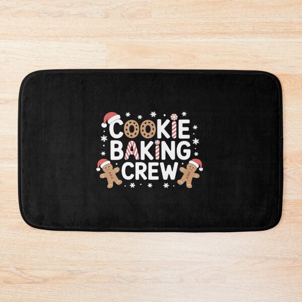 Artikelvorschau, Lebkuchen-Weihnachtskostüm-Pyjamas der Cookie Baking Crew entworfen und verkauft von AmparoBoyle.