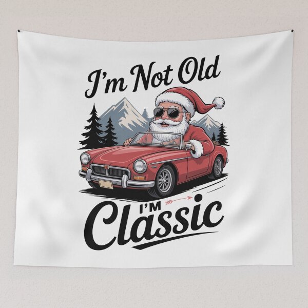 Item preview, I'm Not Old I am Classic Funny Christmas Santa designed and sold by KristenosNehk.