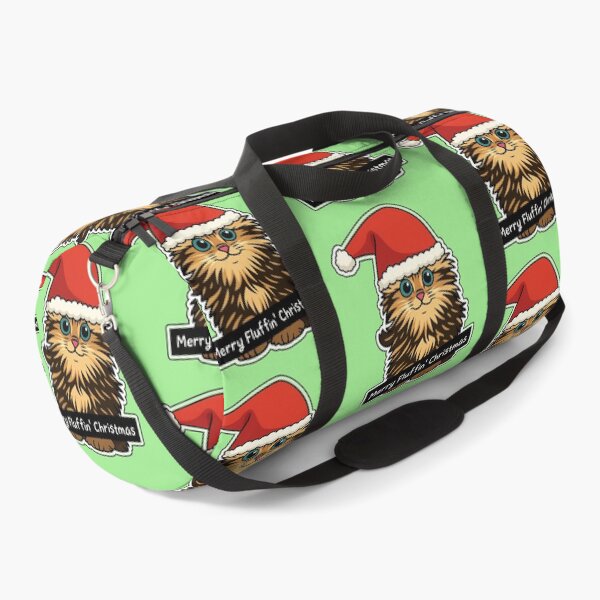Item preview, Merry Fluffin’ Christmas Cat - Funny Cute Holiday designed and sold by Vicky021.