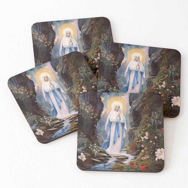 Item preview, Our Lady of Lourdes designed and sold by SanctifiedSouls.
