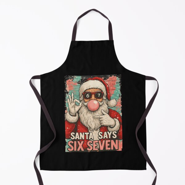 Item preview, Holiday Retro Says Claus Six Santa Happy Seven Santa Bruh designed and sold by ChadnoSmith.