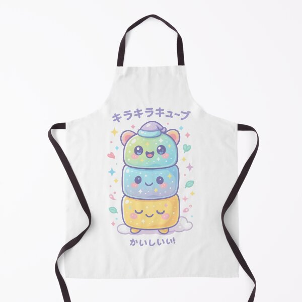 Item preview, Rainbow Jelly Cube Friends • Cute Kawaii Pastel Jelly Stack • Adorable Anime Chibi Dessert Characters designed and sold by Snackwear Apparel.