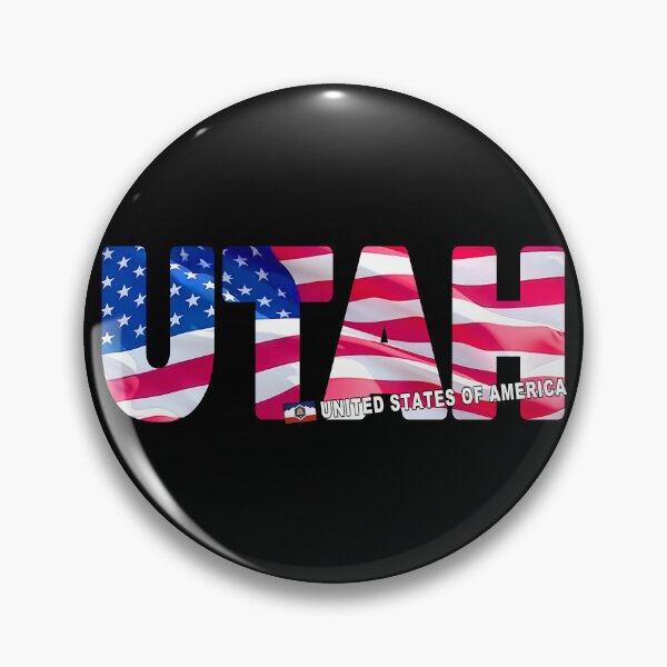 Item preview, UTAH United States of America - Sticker Tee Shirt designed and sold by Adam Gormley.