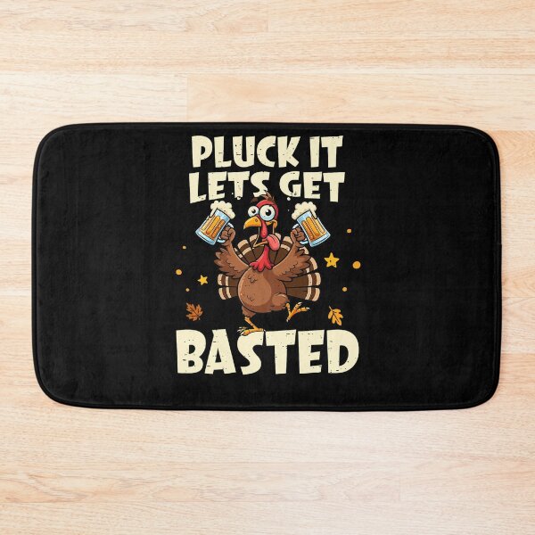 Item preview, Vintage Thanksgiving Basted Lets Holiday Happy Quote It Get Pluck designed and sold by HollyShabero.