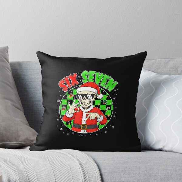 Item preview, Funny Six Seven 6 7 Gen Z Alpha Meme Bruh Christmas Skeleton designed and sold by MOHITSALVI.