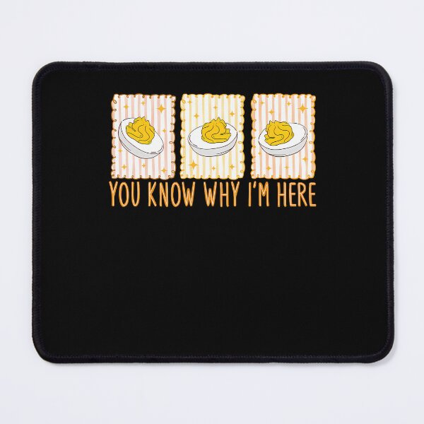 Item preview, And Funny Deviled Here Thanksgiving Deviled Fans Egg Why You Humor Dinner I'm Egg For Retro Know Lovers Holiday Gift designed and sold by PAMELANUNZIO.