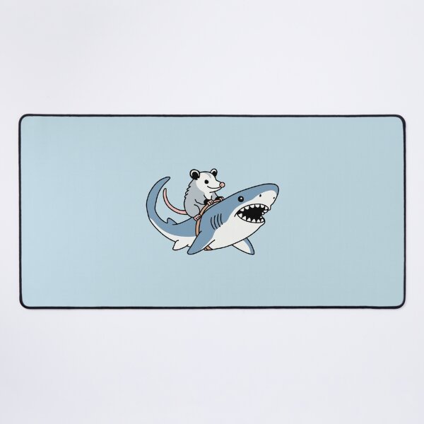 Item preview, Opossum Riding Shark designed and sold by NQArtist.