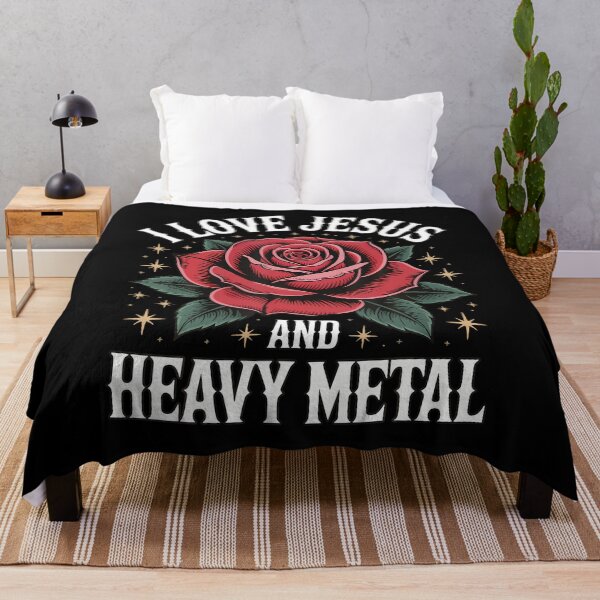 Item preview, Love Jesus And Heavy Metal designed and sold by KelseyYasuko.