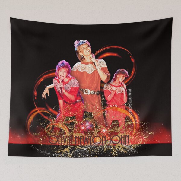 Item preview, Olivia Newton-John 1980's Icon Designed by PopRetroDisco designed and sold by popretrodisco.