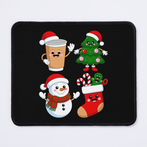 Item preview, ChristmasHoliday Coffee Tree Snowman Fun designed and sold by AmparoBoyle.
