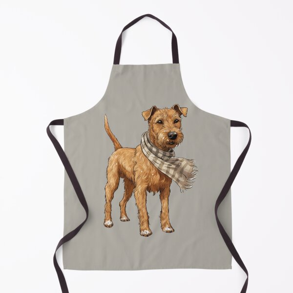 Item preview, Irish Terrier with a scarf designed and sold by liana campbell.