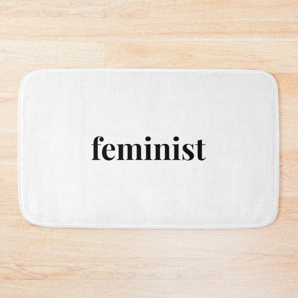 Item preview, Feminist Serif Sticker – Minimalist Typography designed and sold by jocelyndiebolt.
