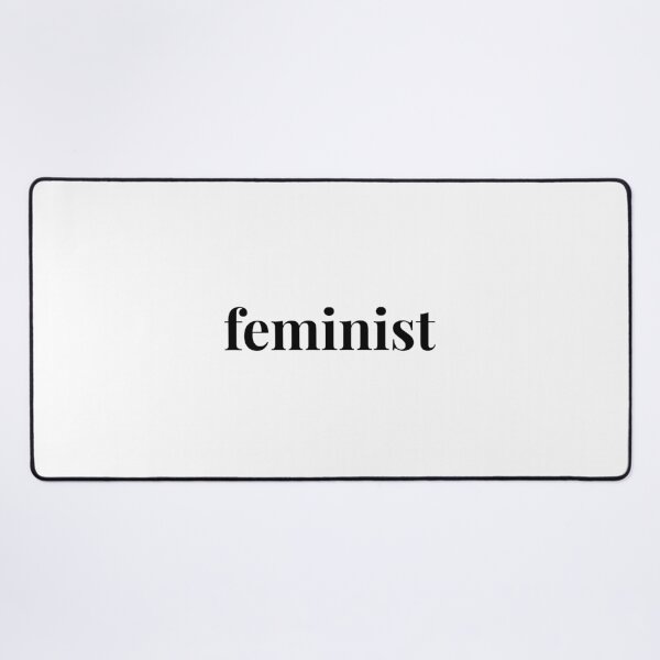 Item preview, Feminist Serif Sticker – Minimalist Typography designed and sold by jocelyndiebolt.
