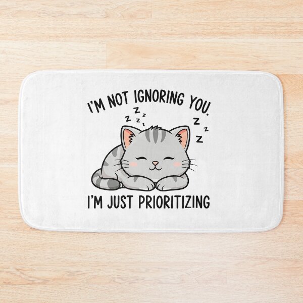 Item preview, Prioritizing Cat Nap designed and sold by Red Arts.