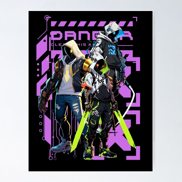 Item preview, Mechs cyberpunk streetwear designed and sold by MechaRon.