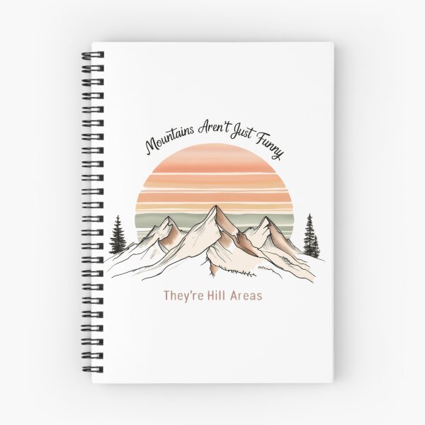 Item preview, Mountains Aren’t Just Funny They’re Hill Areas – Outdoor Laughs designed and sold by HumansStuck12.