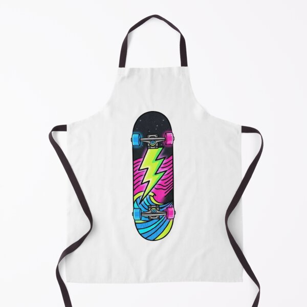 Item preview, Neon Skateboard Deck Sticker | Retro 80s Streetwear | Bold Skate Art designed and sold by EverMuse_0_0.