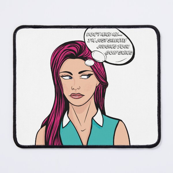 Item preview, Golf Swing Judgement Pop Art designed and sold by wilcoxm19.