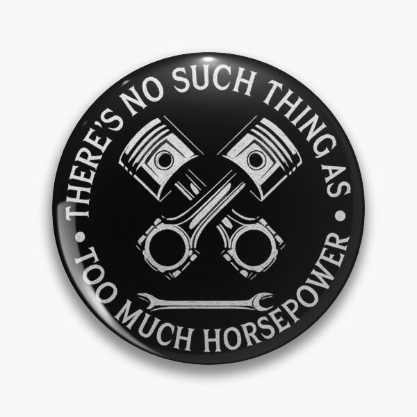 Item preview, Too Much Horsepower Piston Cross Design designed and sold by louzza  shop.