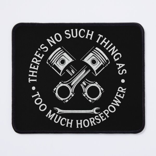 Item preview, Too Much Horsepower Piston Cross Design designed and sold by louzza shop.