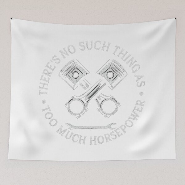 Item preview, Too Much Horsepower Piston Cross Design designed and sold by louzza  shop.