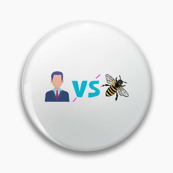 Item preview, Man Vs Bee designed and sold by jamar-rishahan.