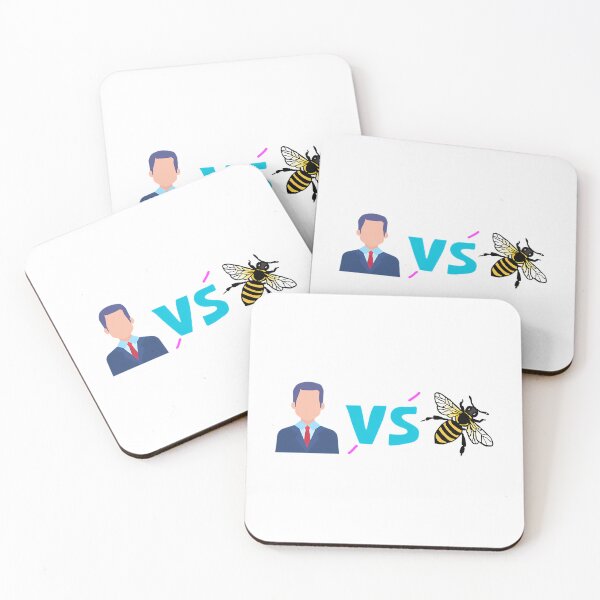 Item preview, Man Vs Bee designed and sold by jamar-rishahan.