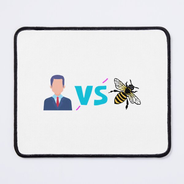 Item preview, Man Vs Bee designed and sold by jamar-rishahan.