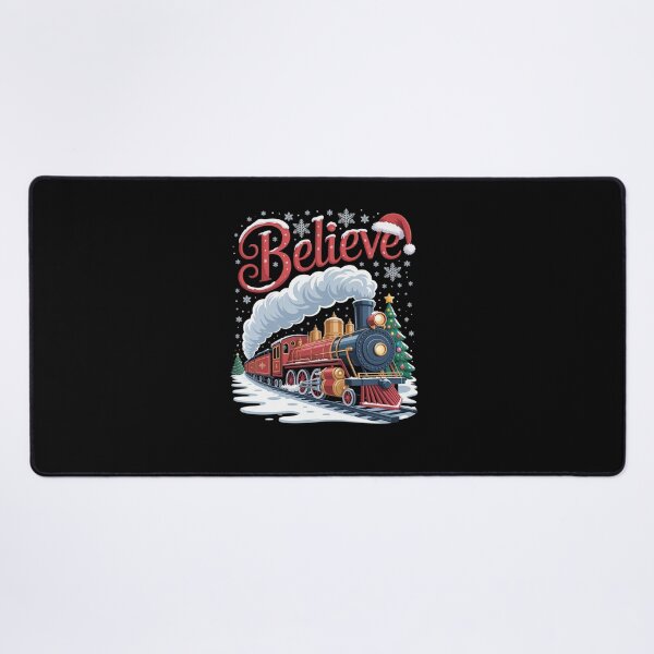 Item preview, Christmas Train Christmas Believe Polar Express Xmas Santa designed and sold by DrewLeuschke.