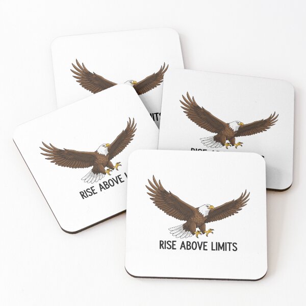 Item preview, Rise Above Limits Eagle designed and sold by Red Arts.
