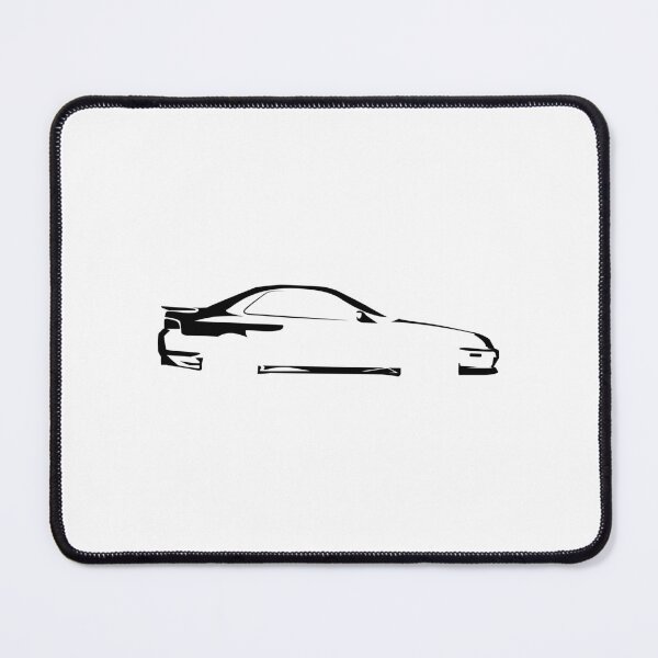 Item preview, Prelude BB6 VTi-R (1999) Minimalist Side-Profile Car Silhouette (Black) designed and sold by FearnCreative.